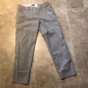 J crew size 2 city fit grey skimmer dress pant